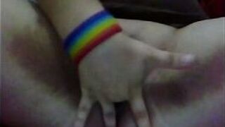 aldana rimoli and her straws - porn video