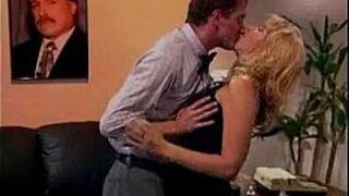 Blond office angel - porn video