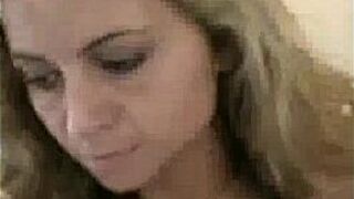 Sexy cheating wife with big natural breasts doing her toy - porn video