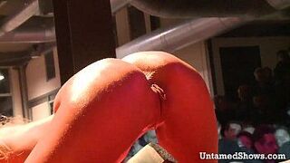 Hottie in black boots dildos her juicy pussy - porn video