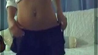 blonde amateur webcam teen masturbating - porn video