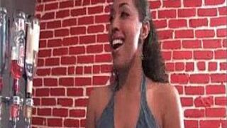 Black Babe Getting Ready To Suck White Men - porn video
