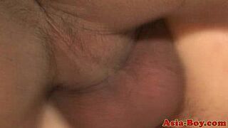 Asian twink teen amateurs bareback anal - porn video