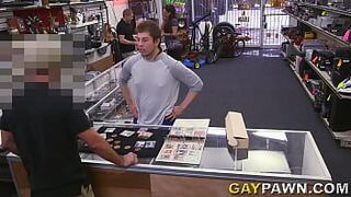 He sells his tight ass for cash - porn video